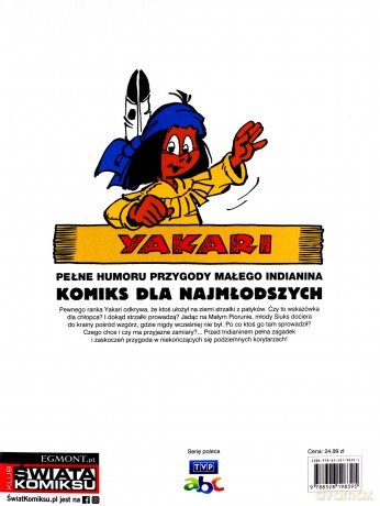 Yakari Wielka nora (Tom 10) - Derib Job [KOMIKS]
