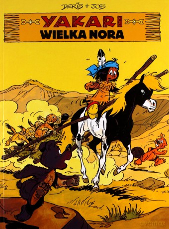 Yakari Wielka nora (Tom 10) - Derib Job [KOMIKS]