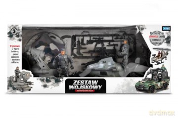 Zestaw wojskowy z pojazdami TOYS FOR BOYS ARTYK