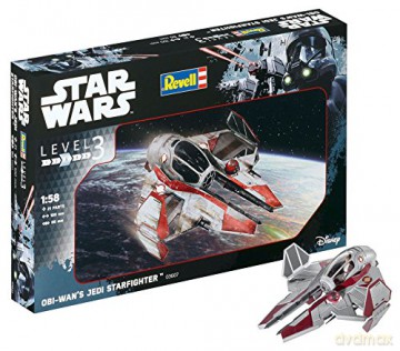 PROMO REVELL Star Wars Obi-Wan's Jedi Strarfighter