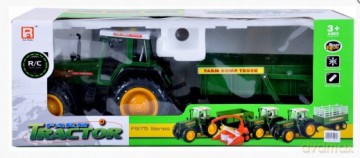 Traktor na radio + akcesoria 75x28x23 cm
