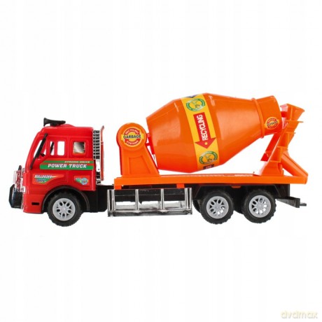 Auto ciężarowe betoniarka 28x18x8 cm