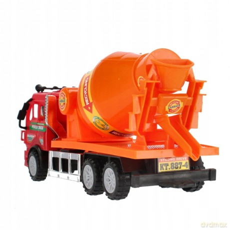 Auto ciężarowe betoniarka 28x18x8 cm