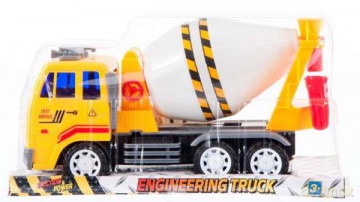 Auto ciężarowe Betoniarka 27x14x11 cm