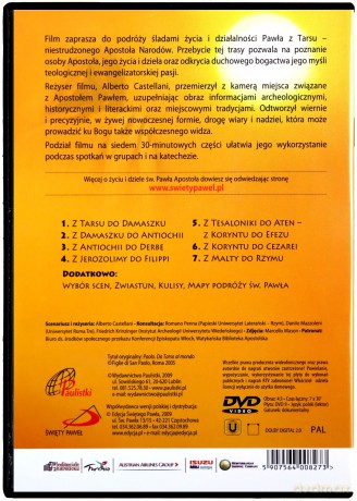 Paweł Apostoł: Śladami życia [DVD]