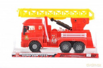 Auto straż pożarna 38x22x15 cm