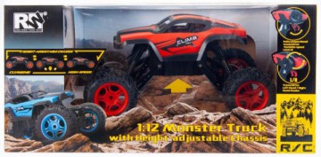 Auto terenowe na radio (ładowarka USB) 53x26x28 cm