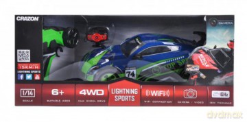 Auto wyścigowe na radio z kamerą 47x20x20 cm