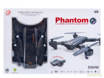Dron na radio z kamerą