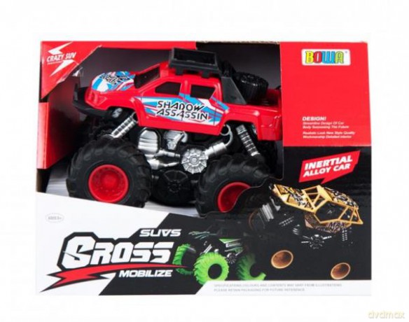 Auto terenowe monster 17x13x11 cm