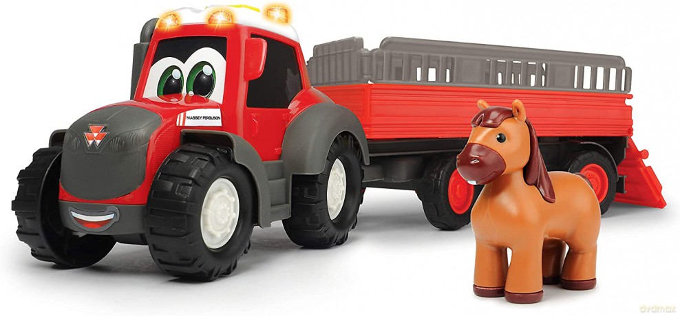 Happy Massey Ferguson Traktor z przyczepą Dickie