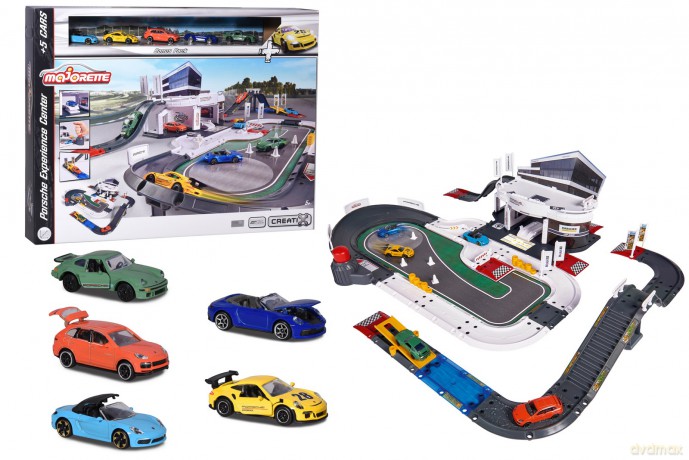 MAJORETTE Zestaw Porsche Creatix Experience Center