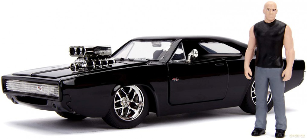 Auto Fast&Furious Szybcy i wściekli Dodge Charger R/T 1970 Dickie
