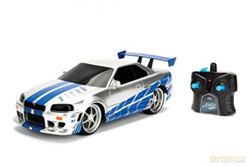 Auto na radio Fast&Furious Szybcy i wściekli Nissan Skyline GTR 1:16 Dickie