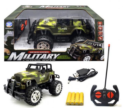 Jeep wojskowy RC z ładowarką ASKATO