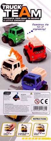 Auta mini Samochody ciężarowe 2-pak