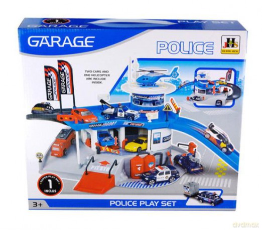 Garaż policja