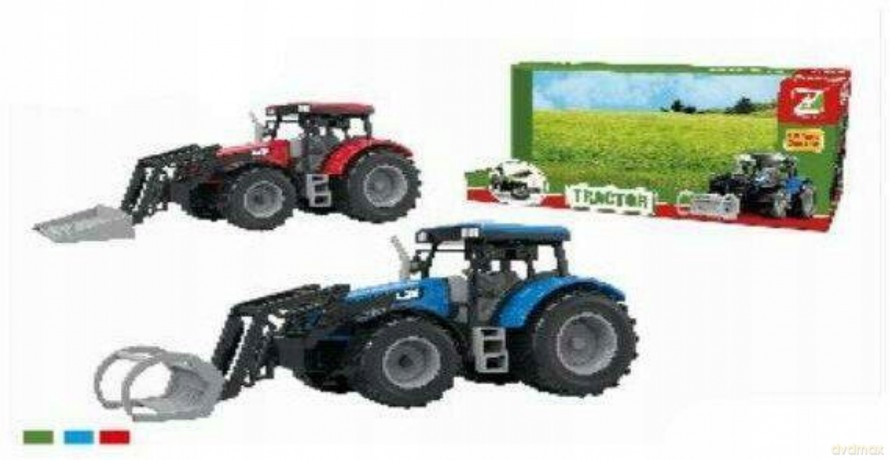 Traktor z łyżką ASKATO w pudełku
