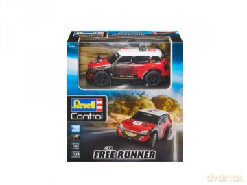 REVELL Auto na radio Rally Car FREE RUNNER