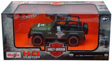 Jeep Wrangler Rubicon H-D Custom 1:27