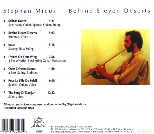 Stephan Micus: Behind Eleven Deserts [CD]