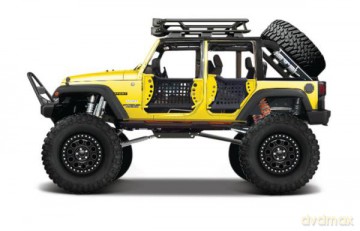 Off Road Jeep Wrangler Unlimited 2015 1:24