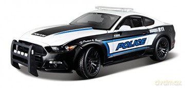 Pre Ed Ford Mustang GT Police 1/18