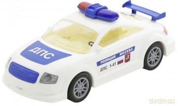 Radiowóz "Moskwa" w worku