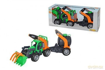 GripTruck traktor-ładowarka z cysterną w pudełku