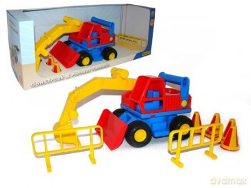 ConsTruck, koparka kołowy (w pudełku)