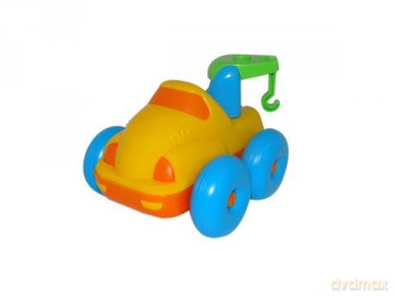 Blopper, samochód-dźwig w siatce