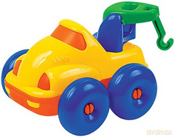 Blopper, samochód-dźwig w siatce