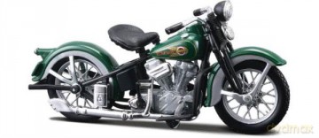 Motor Harley z podstawką