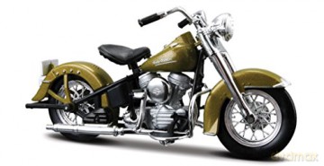 Motor Harley z podstawką