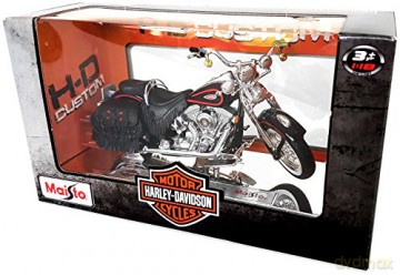 Motor Harley z podstawką
