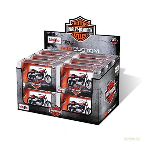 Motor Harley z podstawką