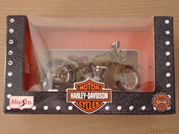 Motor Harley z podstawką
