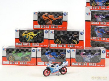 Motocykl metalowy