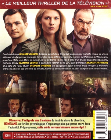 Homeland Season 1-6 [BOX] [18xBlu-Ray]