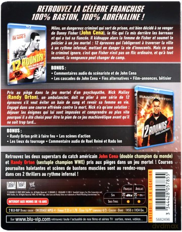12 Rounds / 12 Rounds 2: Reloaded (12 rund 1-2) [2xBlu-Ray]
