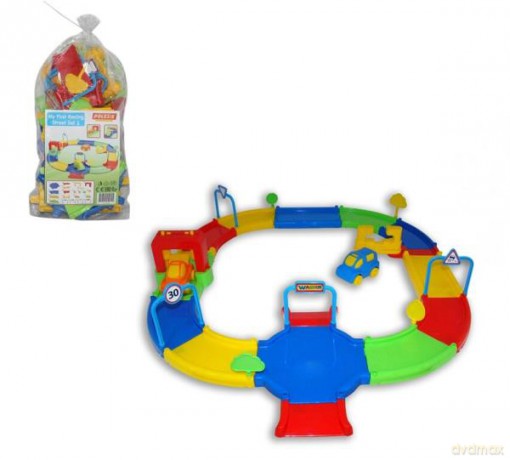 Tor wyścigowy plastikowy w worku
