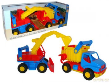 Wader Wywrotka koparka kołowa w pudełku