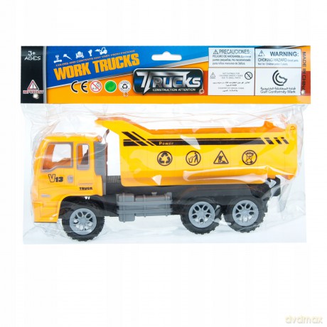 Auto Ciężarowe Wywrotka w worku 32x18x13 cm