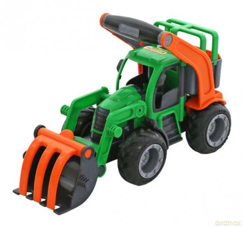 GripTruck traktor-ładowarka w siatce