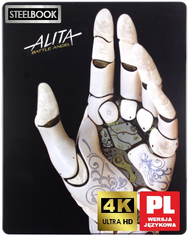 Alita: Battle Angel (steelbook) [Blu-Ray 4K]+[Blu-Ray]