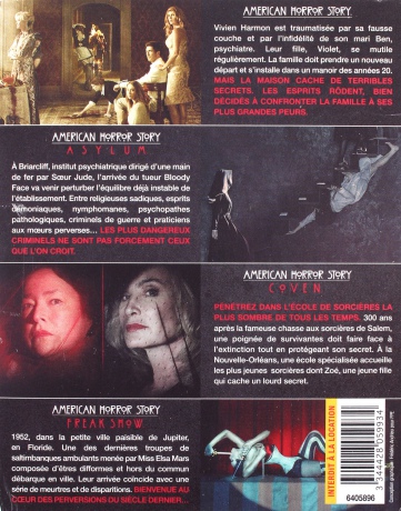American Horror Story Season 1-4 [BOX] [12xBlu-Ray]