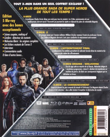 X-Men: Kompletna Saga [5xBlu-Ray]