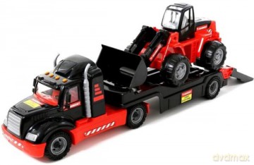 MAMMOET samochód holownik + traktor z ładowarką