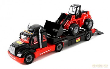 MAMMOET samochód holownik + traktor z ładowarką
