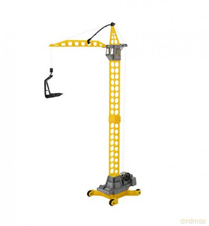 Żuraw budowlany duży na kołach